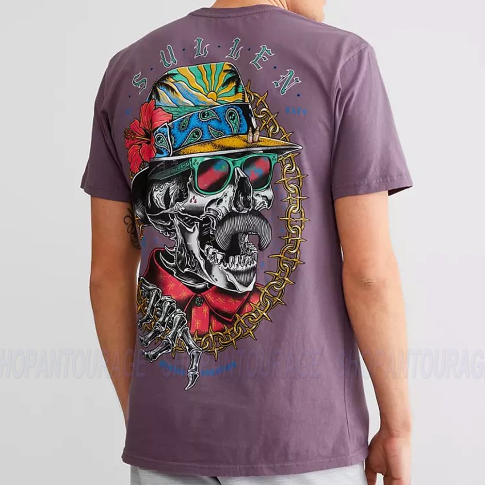 Sullen Art Collective Sonando Purple Premium SCM5322 Short Sleeve Men`s T-shirt
